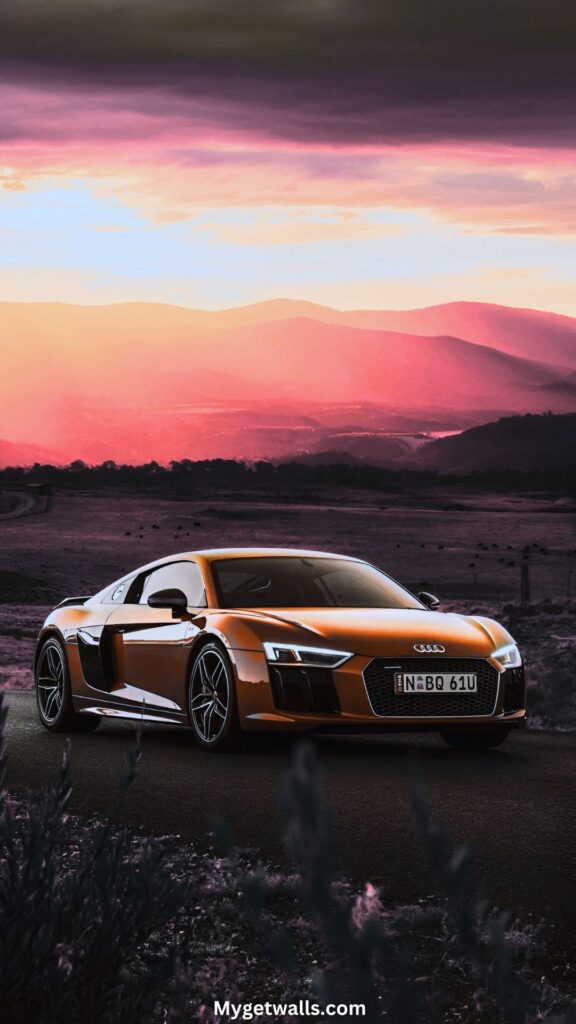 Audi R8 iPhone Wallpaper 4K