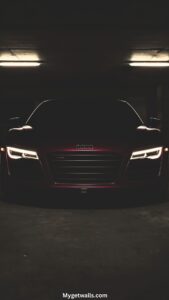 Dark Audi R8 Wallpaper