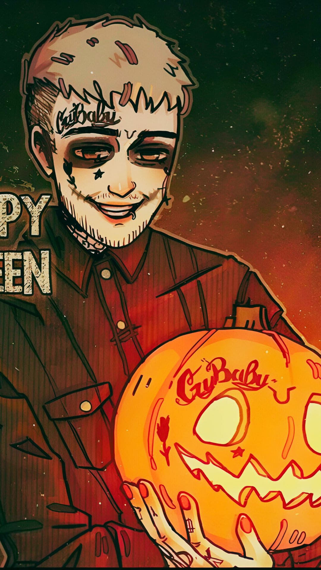 1 Lil Peep Happy Halloween Wallpaper