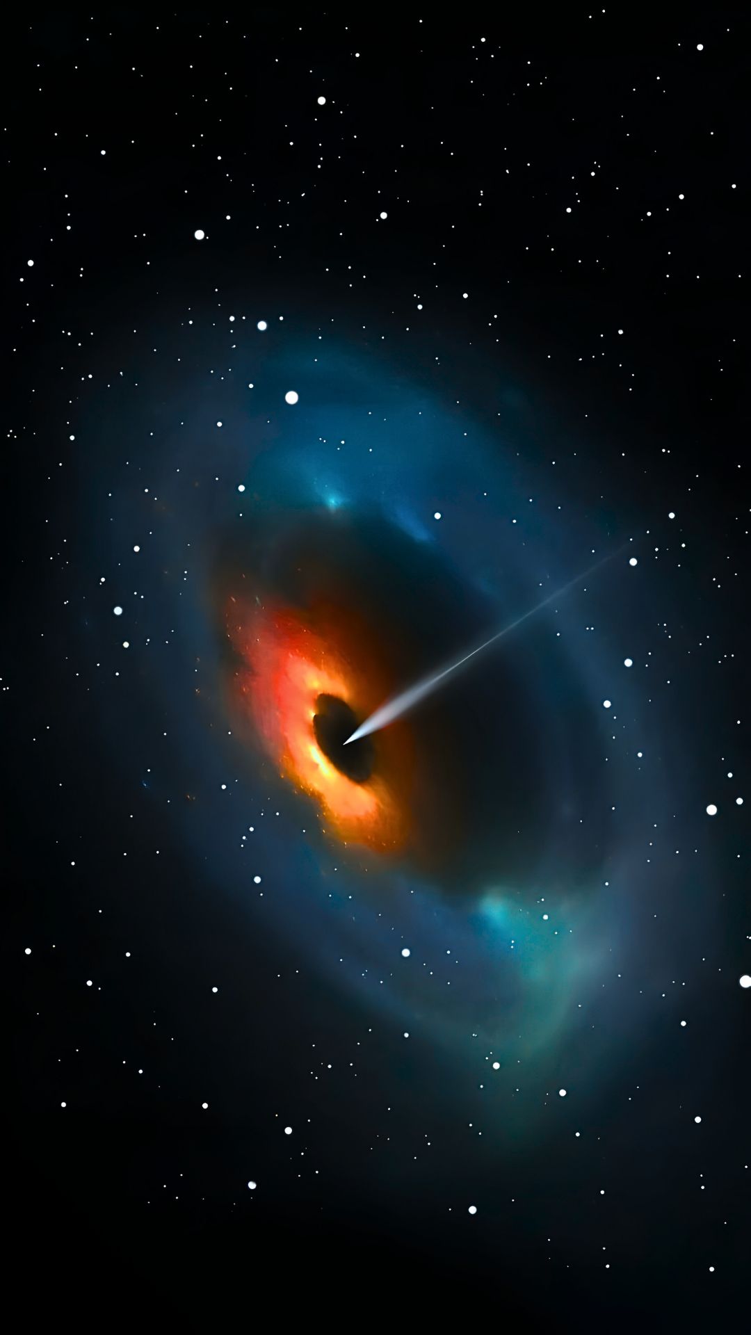 Black Hole Space Wallpaper 4K