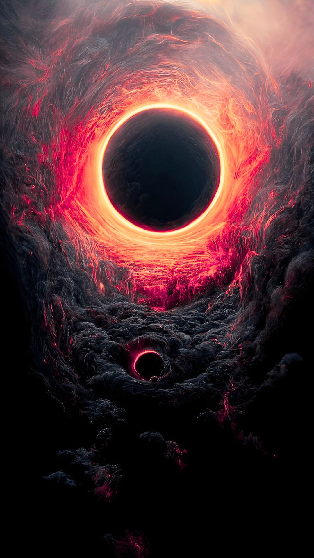 Black Hole Wallpaper Phone