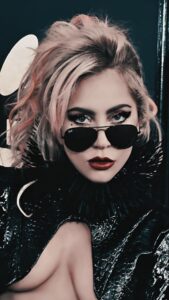 Black Lady Gaga Wallpaper