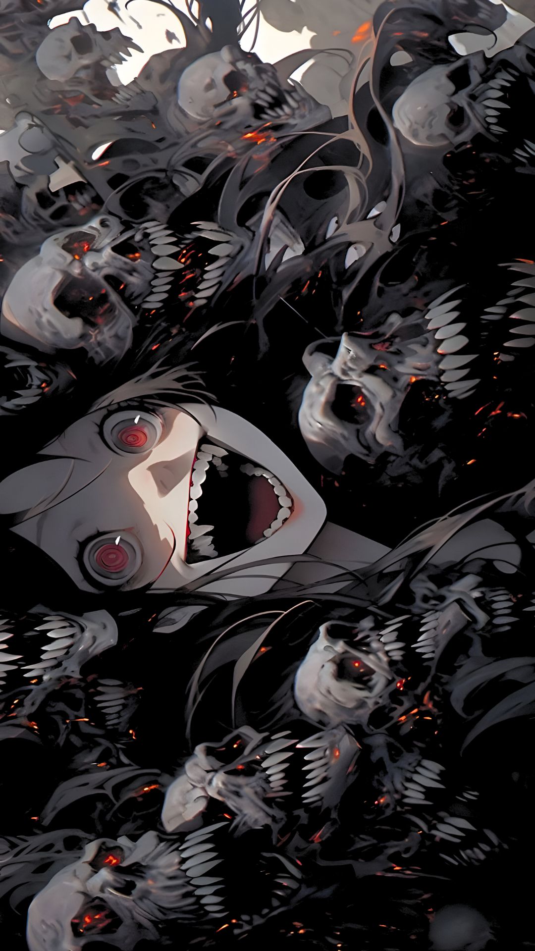 Dark Anime Girl Wallpaper