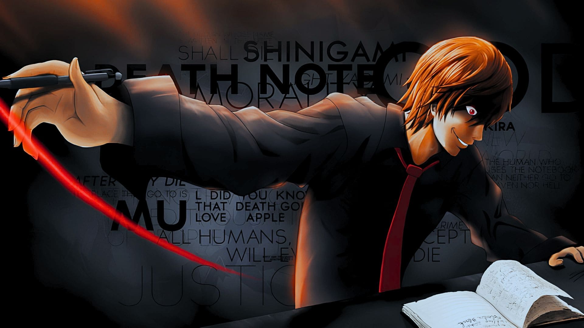 Death Note Light Yagami Wallpaper HD