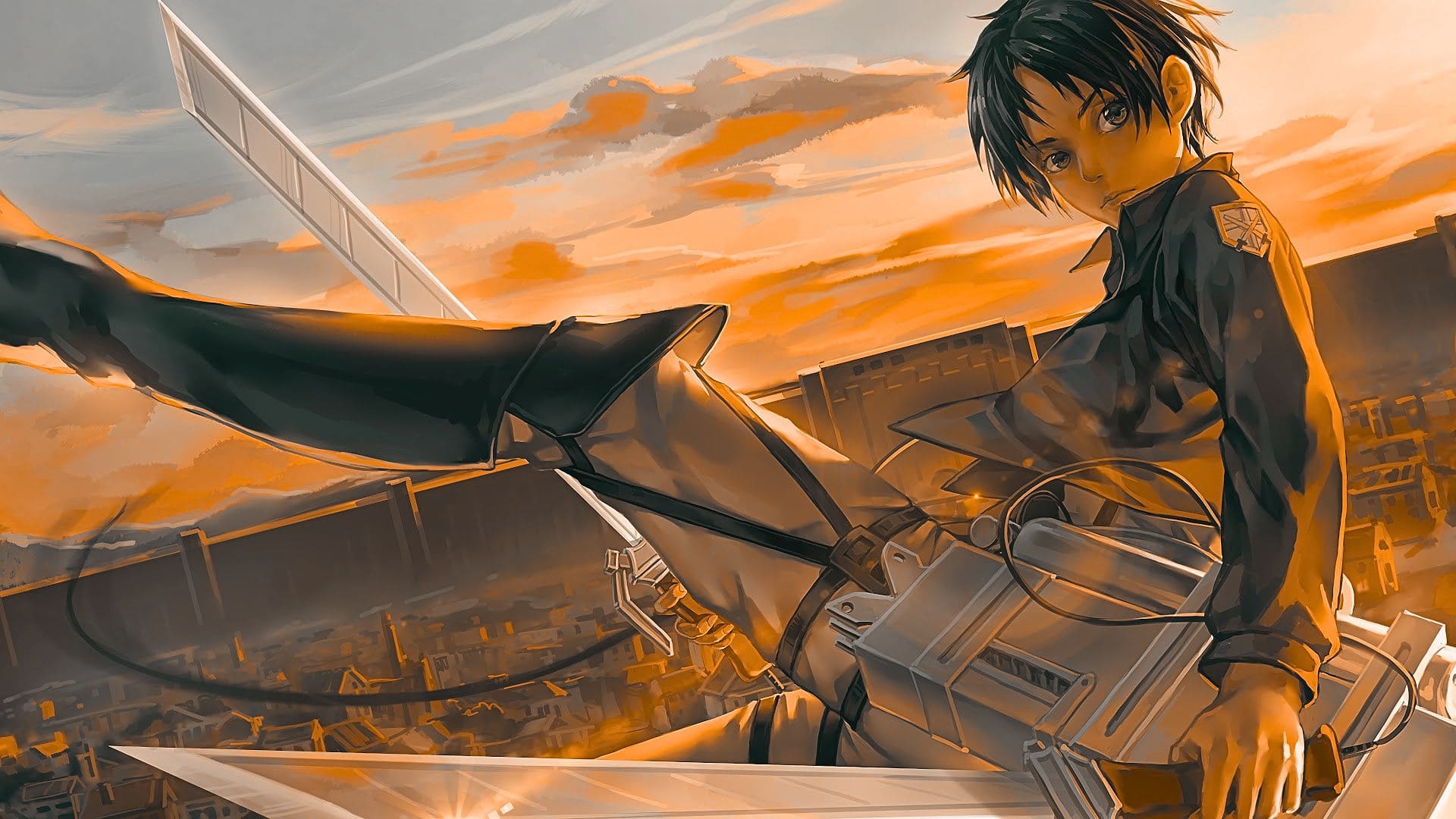 Eren Yeager Wallpaper 4K Laptop