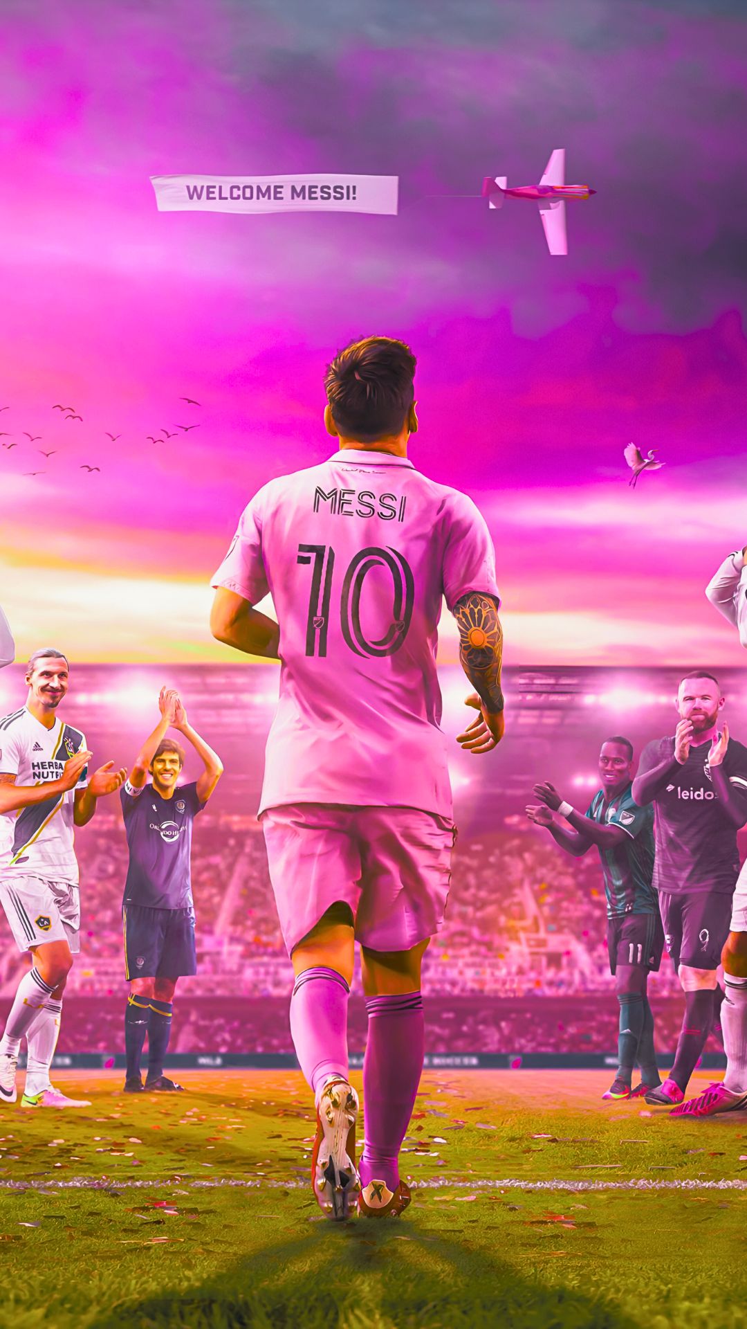 Messi Inter Miami Photo Wallpaper