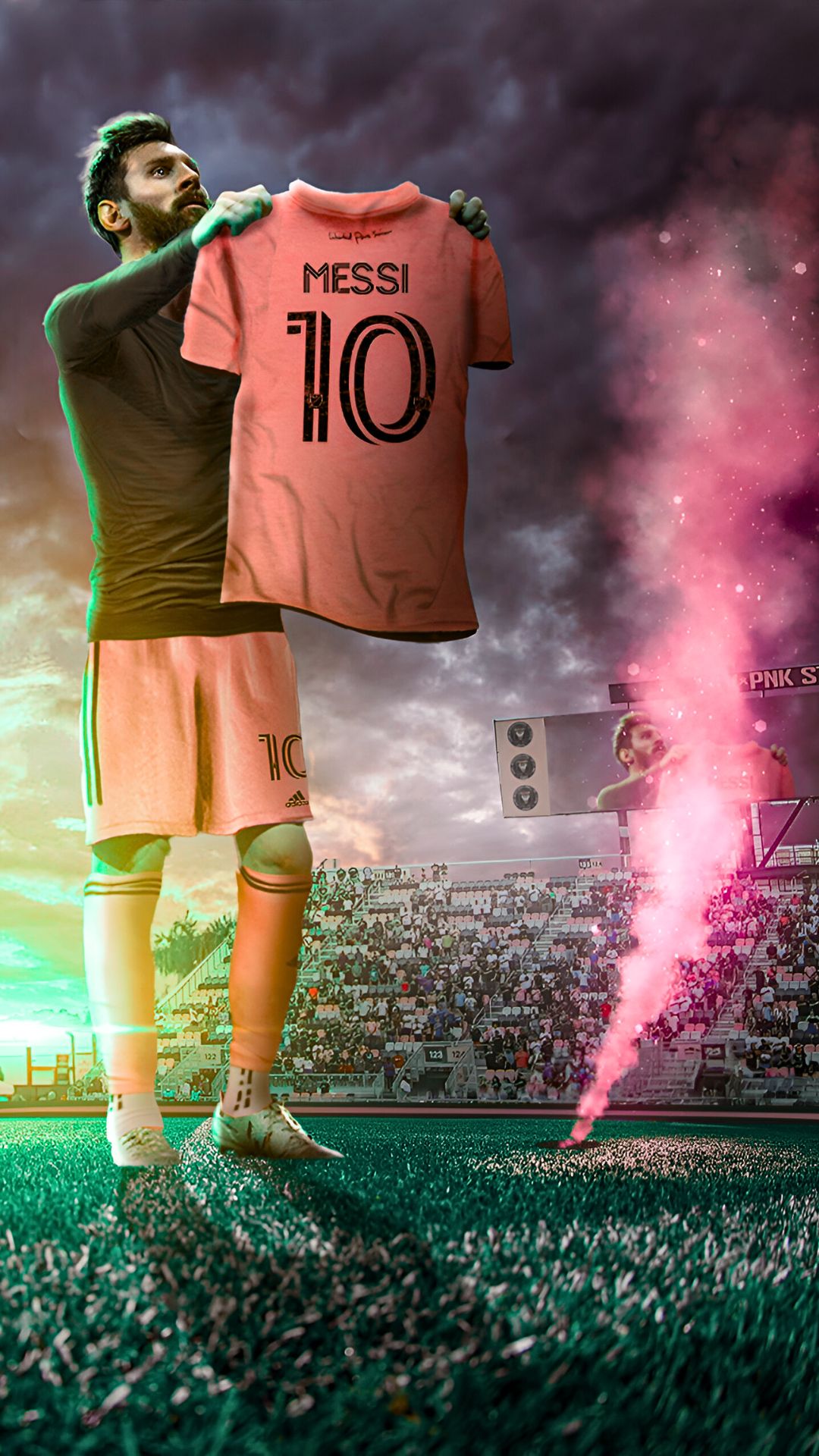 Messi Inter Miami Wallpaper