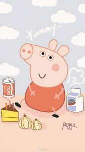 Peppa Pig House Wallpaper 4K iPhone
