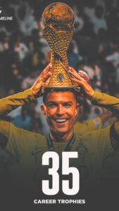 Ronaldo 35 Career Trophies Images