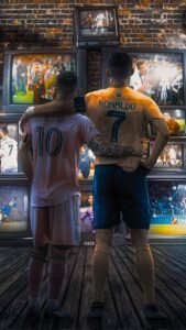 Ronaldo Messi Wallpaper 2023