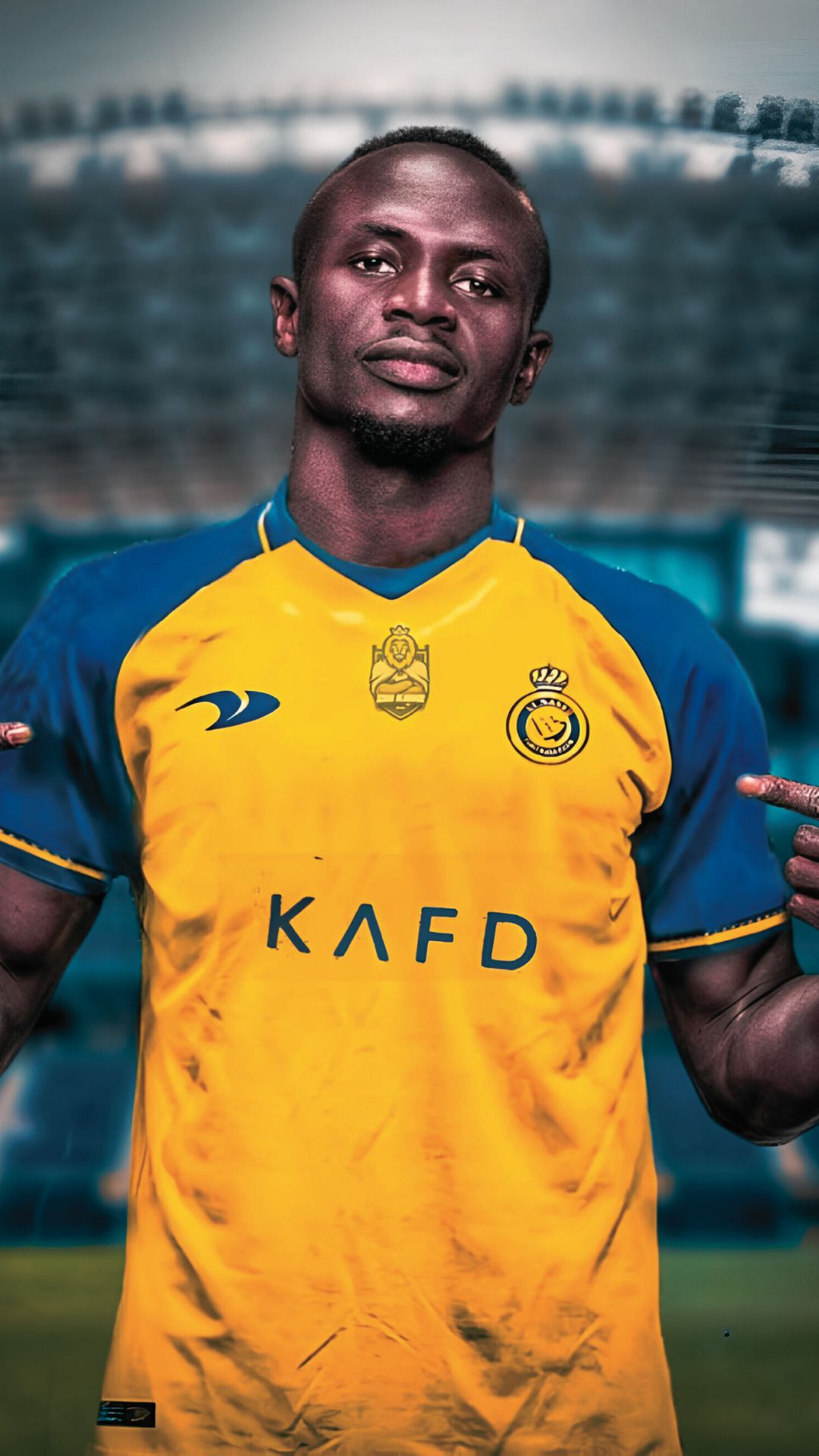 Sadio Mane Al Nassr Wallpaper 4K