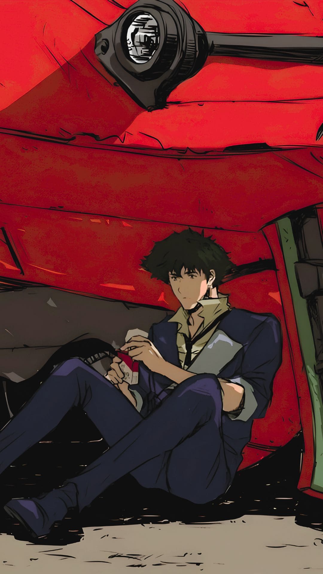 Spike Spiegel Phone Wallpaper