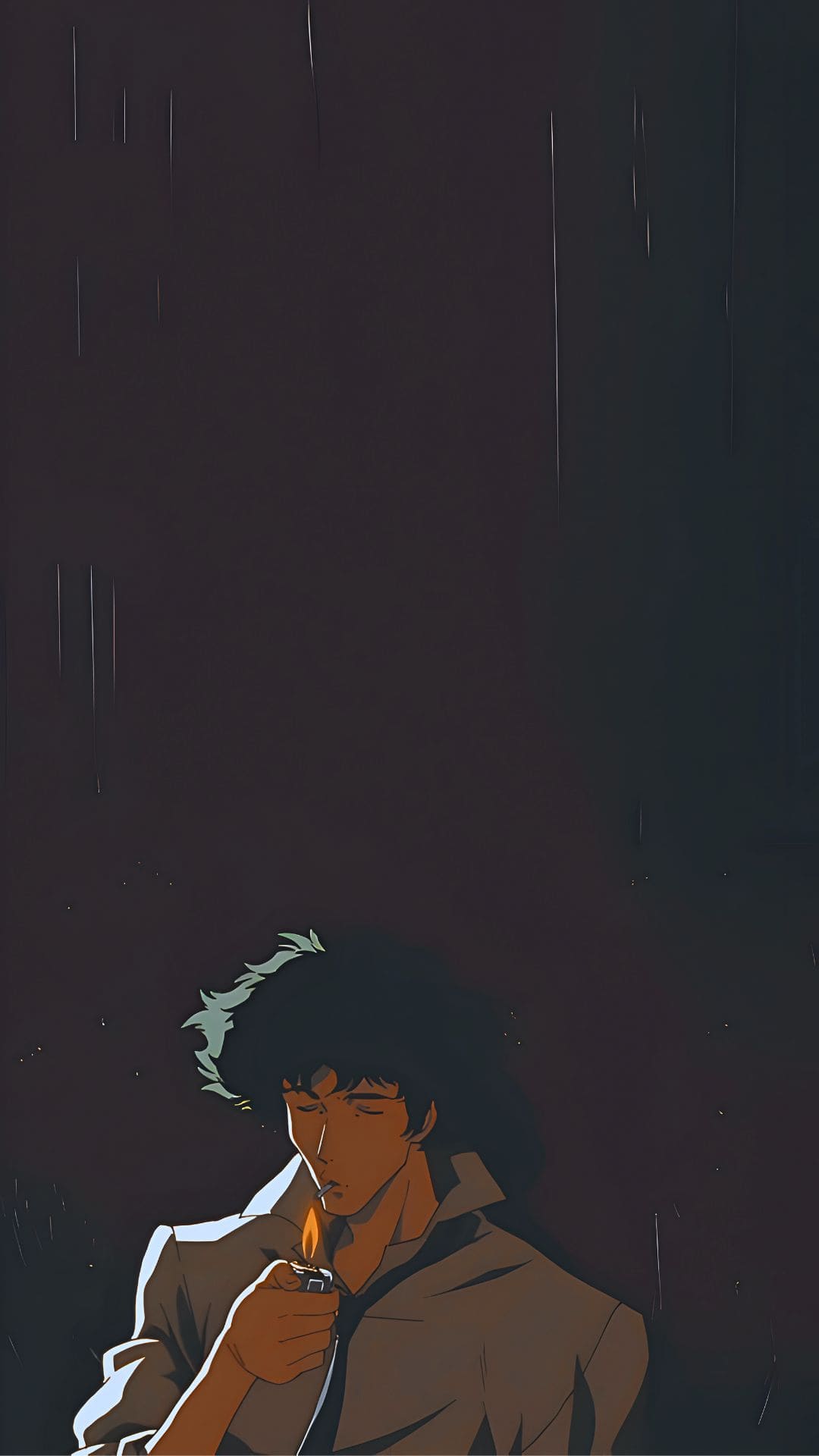 Spike Spiegel Smoking Wallpaper