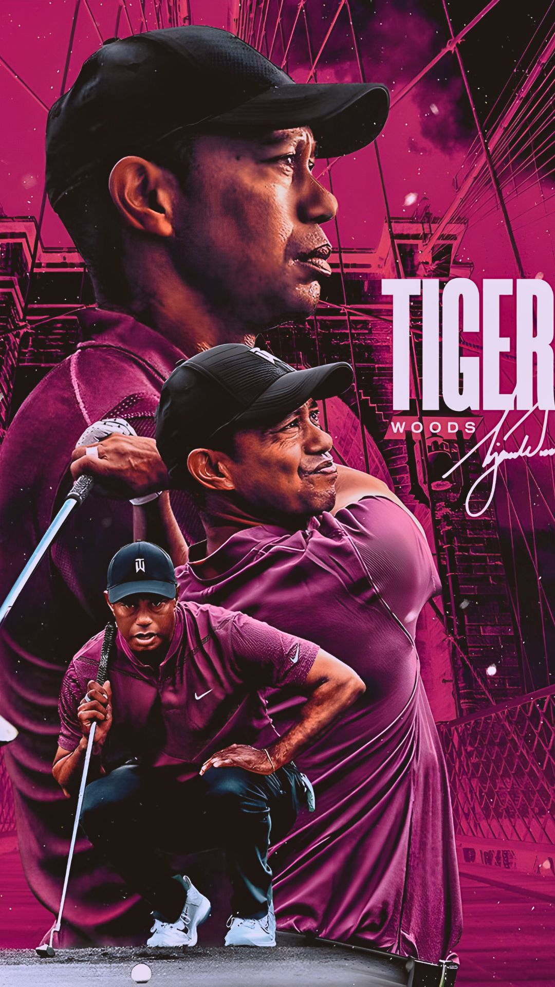Tiger Woods iPhone Wallpaper