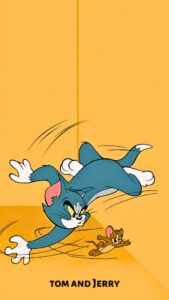 Tom and Jerry Fight Wallpaper