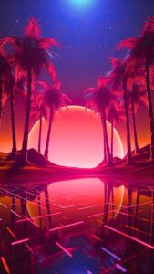 Vaporwave Wallpaper iPhone Aesthetic