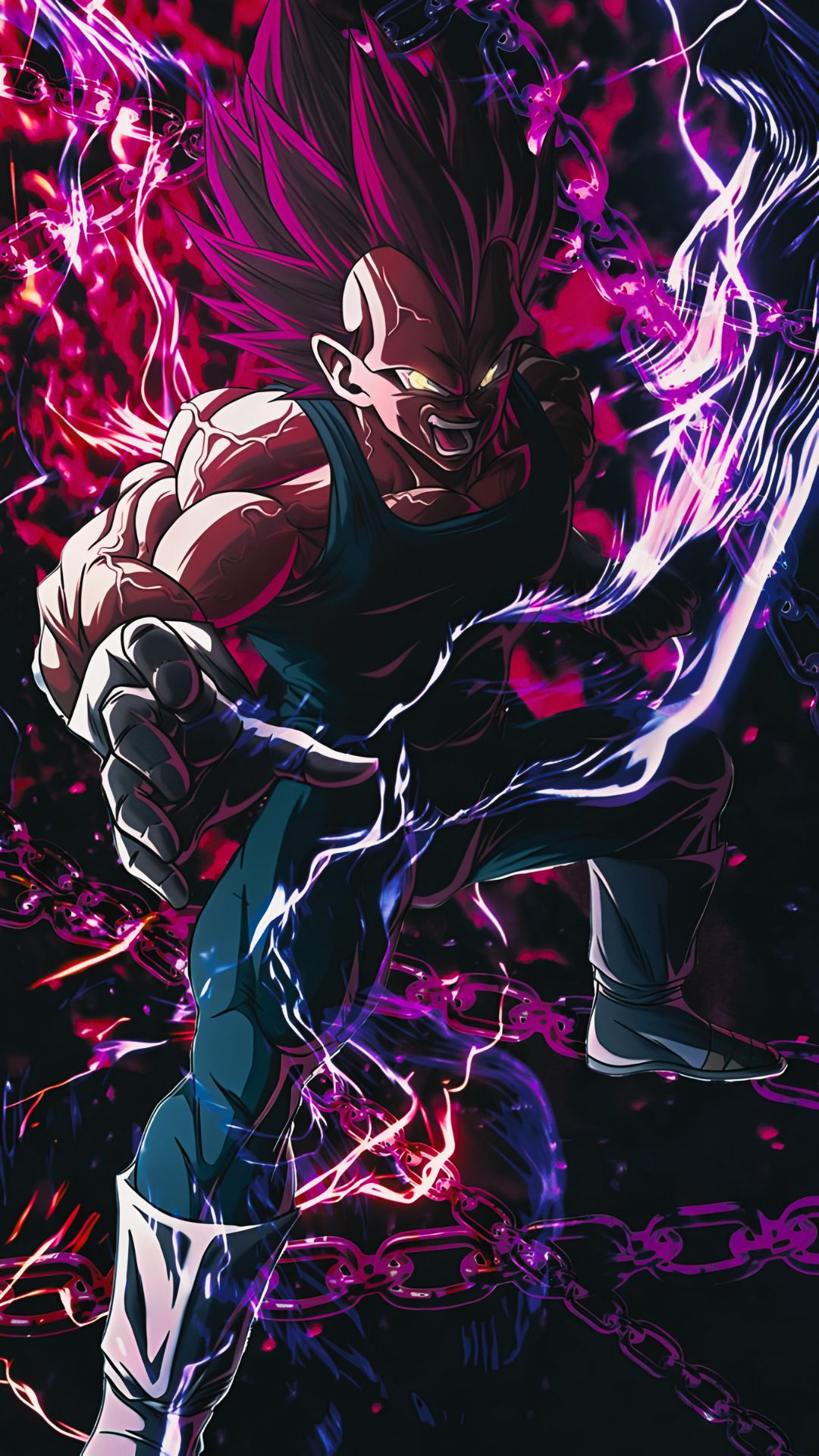 iPhone Vegeta Wallpaper