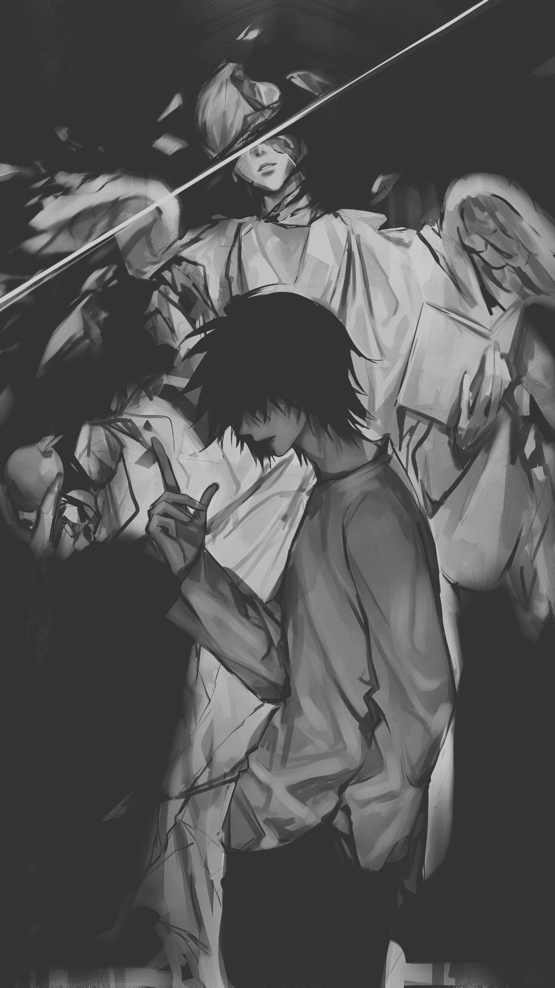 l Death Note Wallpaper Black