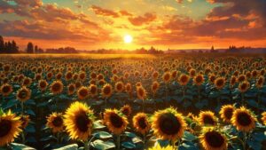 4K Sunflower Wallpaper