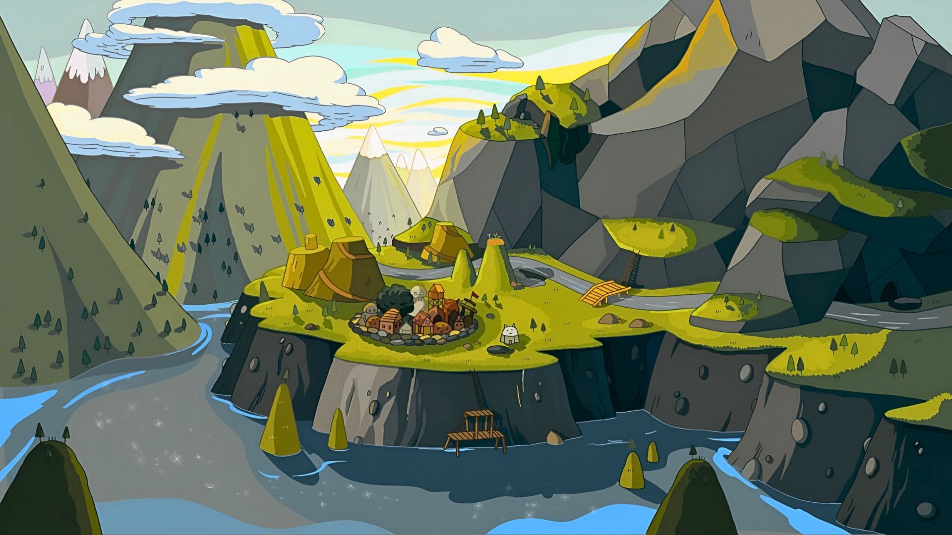 Adventure Time Distant Lands Wallpaper