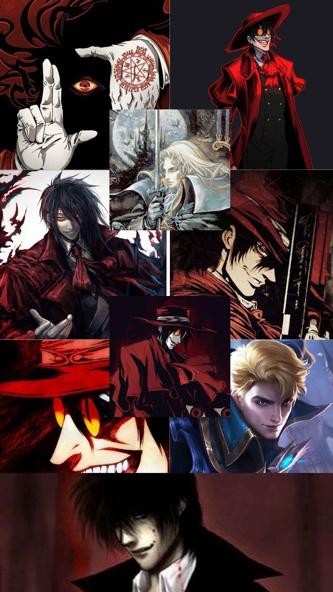 Aesthetic Alucard Wallpaper 4K