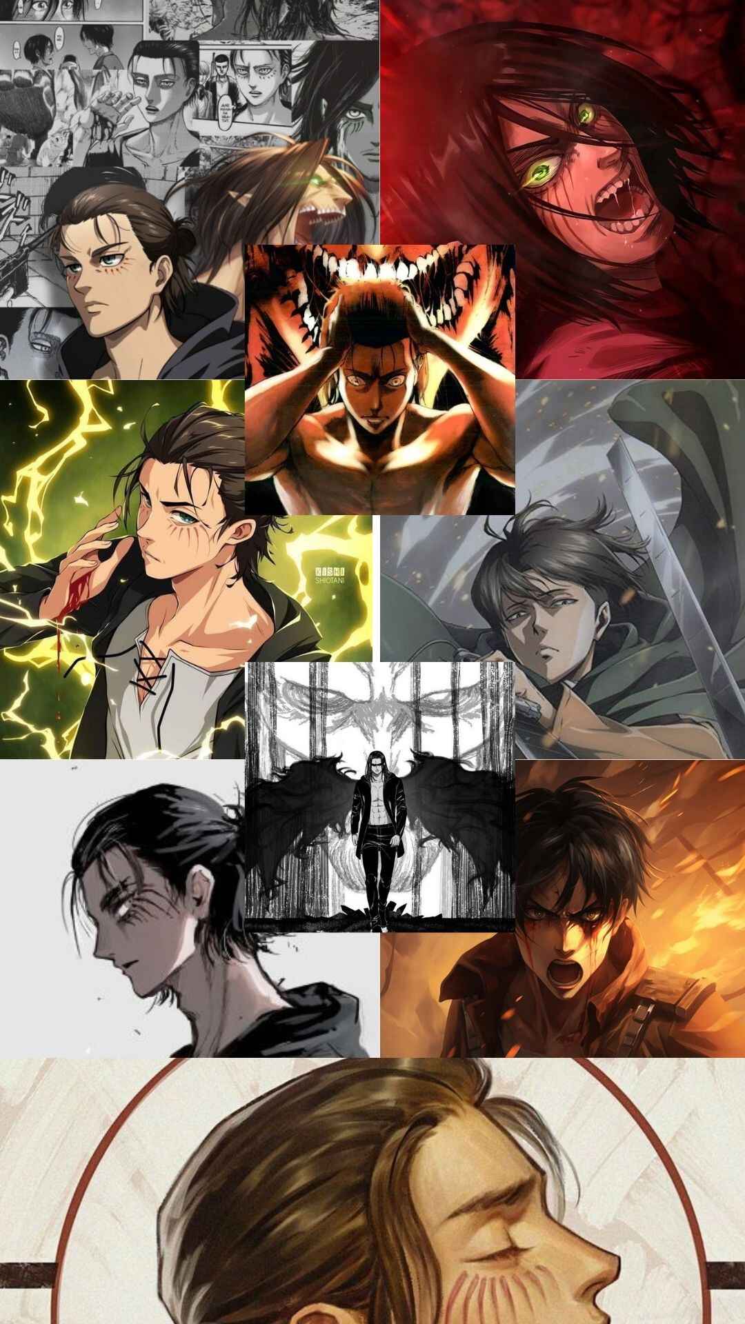 Aesthetic Eren Yeager Wallpaper HD