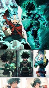 Aesthetic Izuku Midoriya Wallpaper iPhone