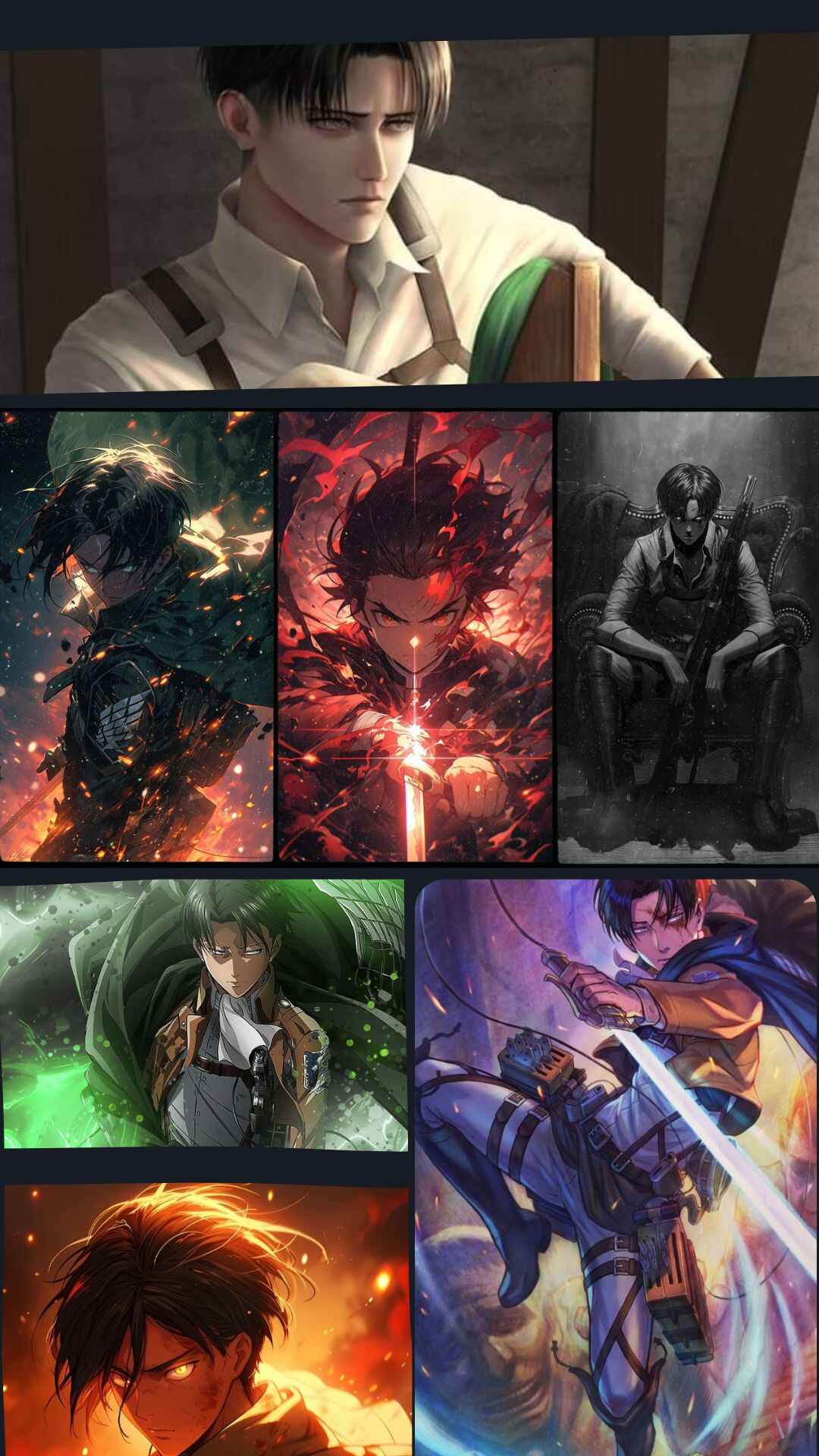 Aesthetic Levi Ackerman Wallpaper Phone