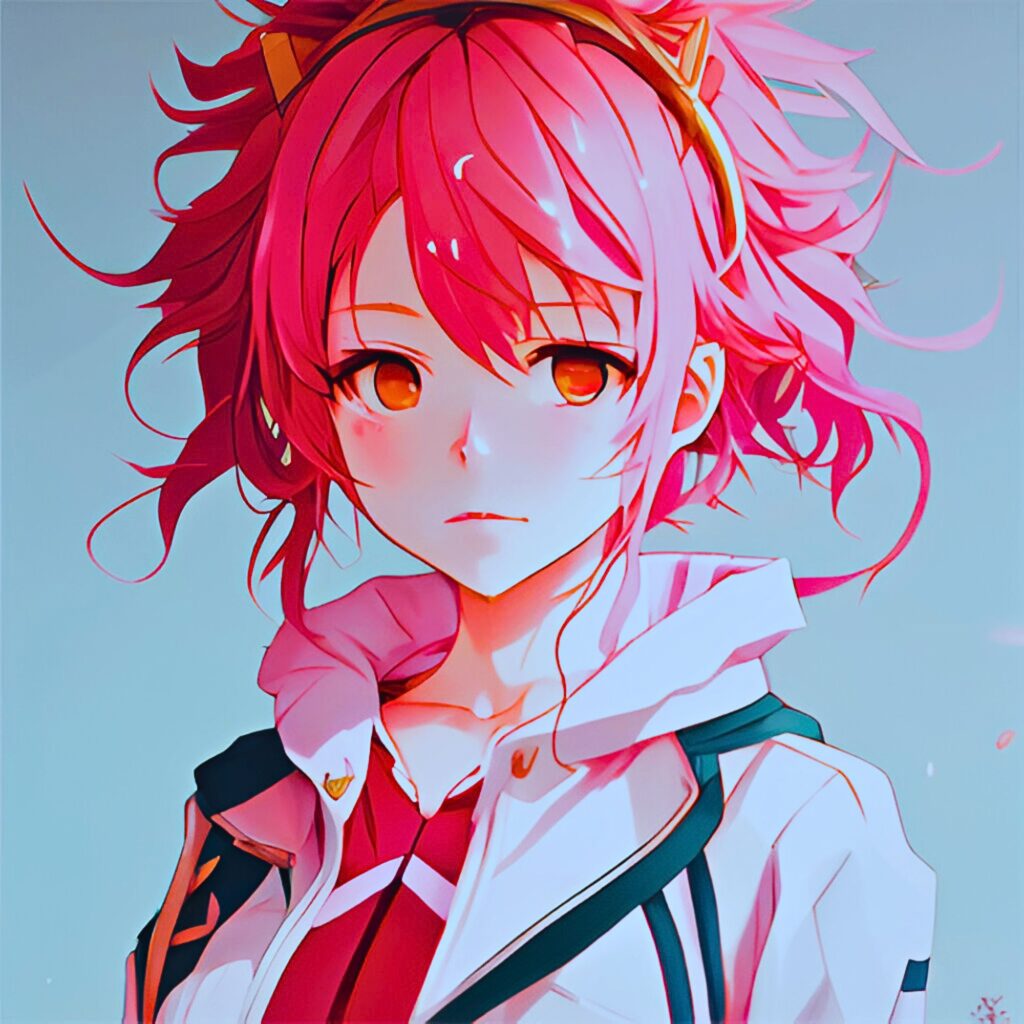 Anime Girl Pink Pfp Aesthetic