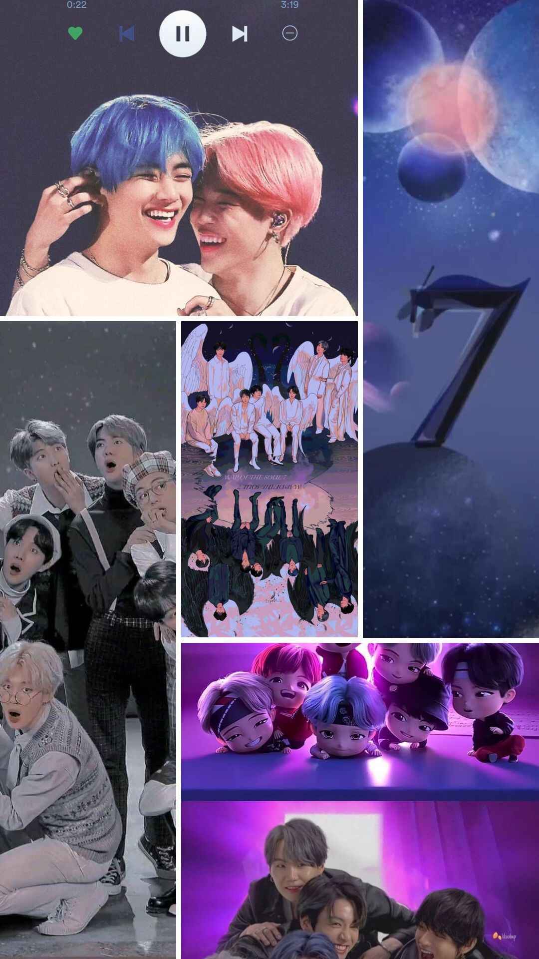 BTS Aesthetic Wallpaper 4K