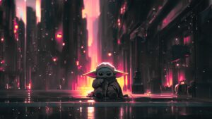 Baby Yoda Wallpaper 4K