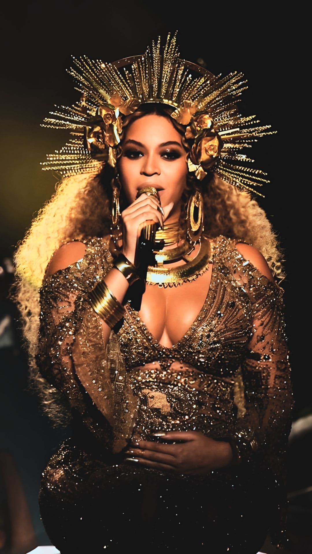 Beyonce Singing Wallpaper