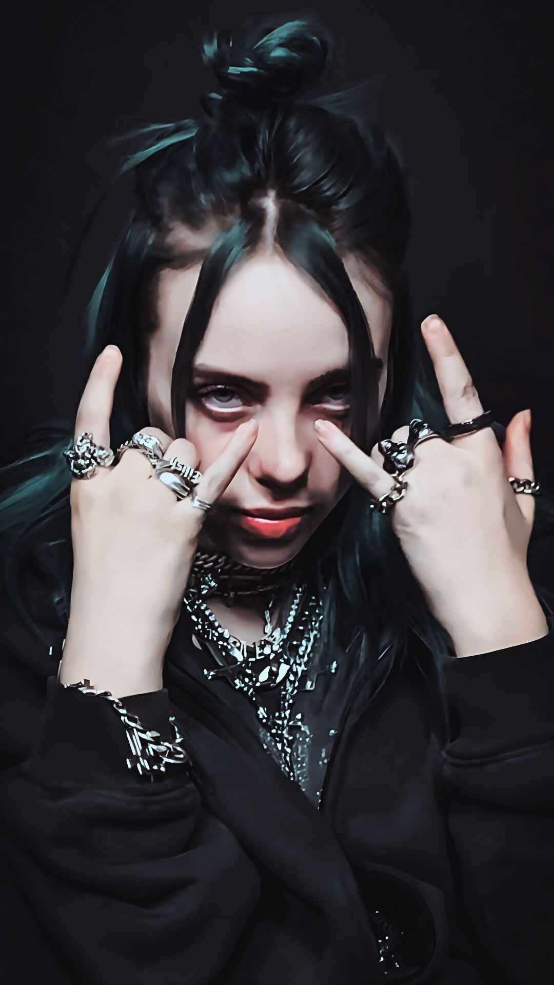 Billie Eilish Wallpaper Black