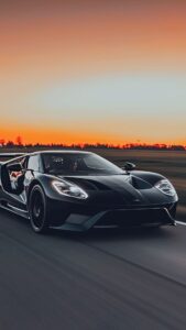 Black Ford GT Wallpaper Phone