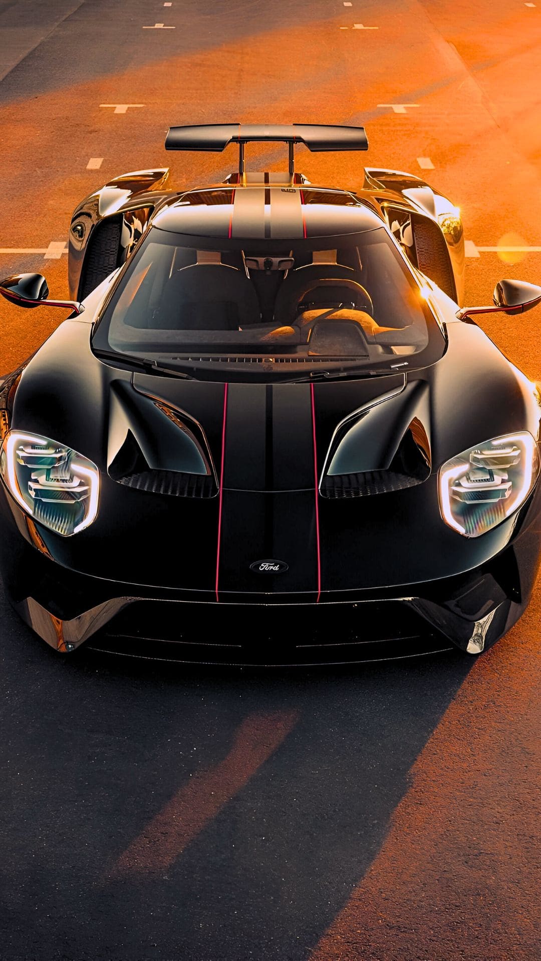 Black Ford GT Wallpaper iPhone