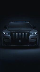 Black Rolls Royce Wallpaper 4K