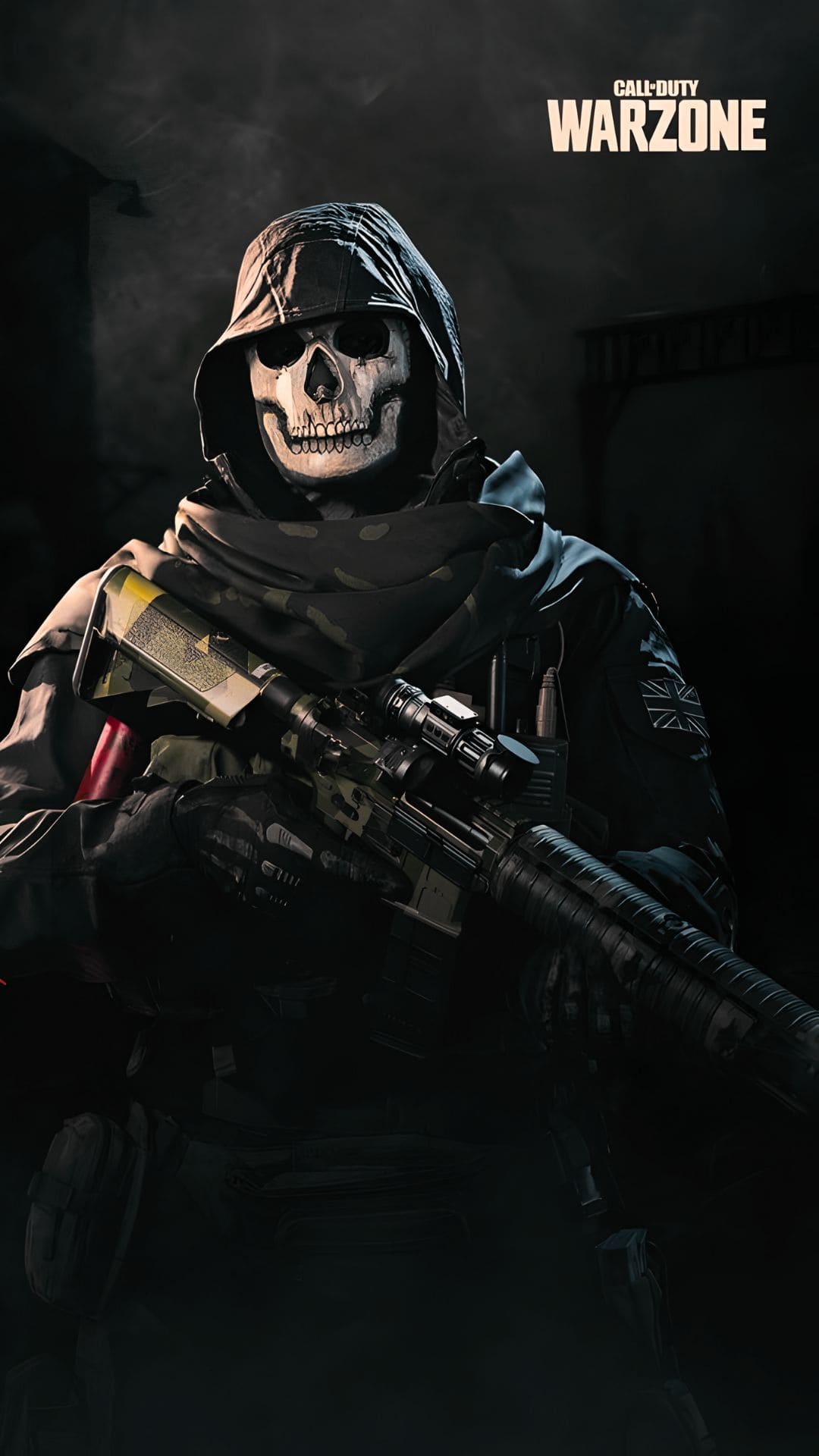 Call Of Duty Warzone Ghost Wallpaper