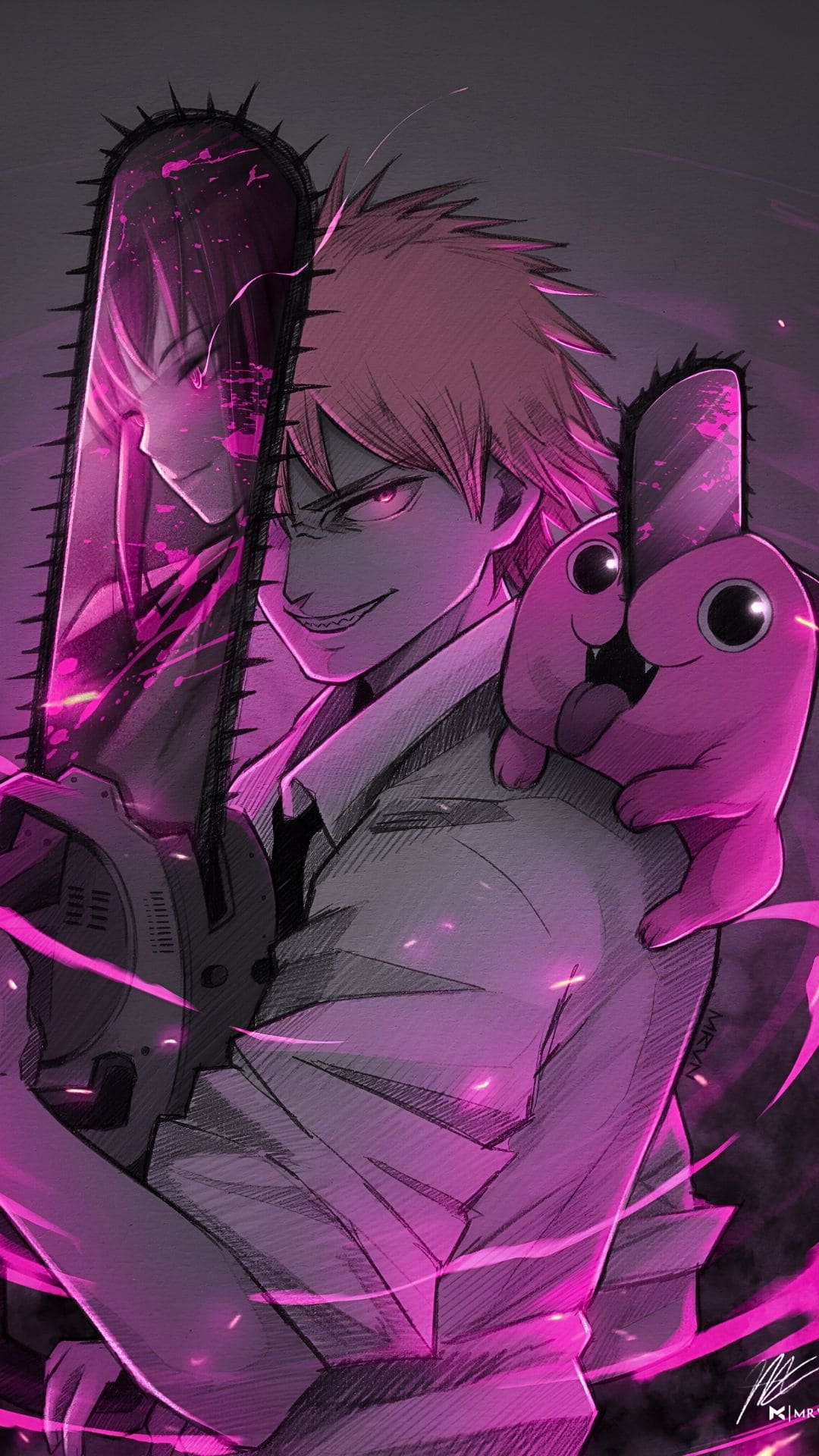 Chainsaw Man Anime Wallpaper