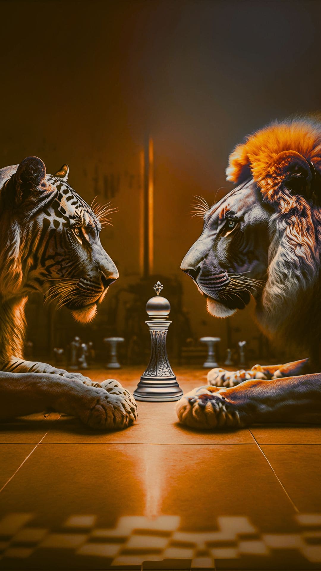 Chess King Wallpaper 4K