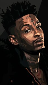 Cool 21 Savage Wallpaper