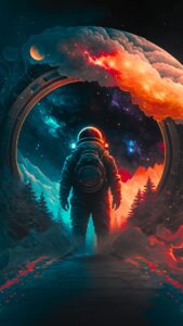 Cool Astronaut Wallpaper