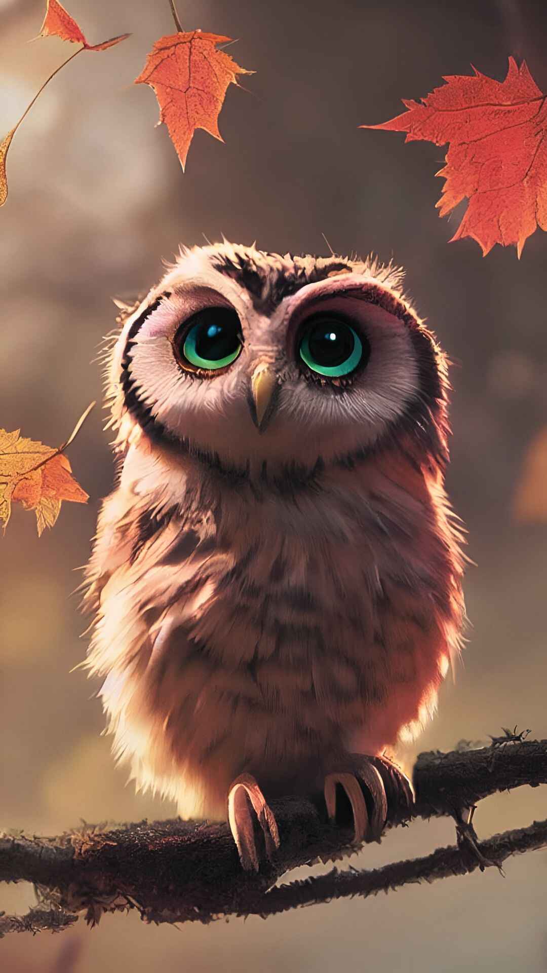 Cute Owl Wallpaper