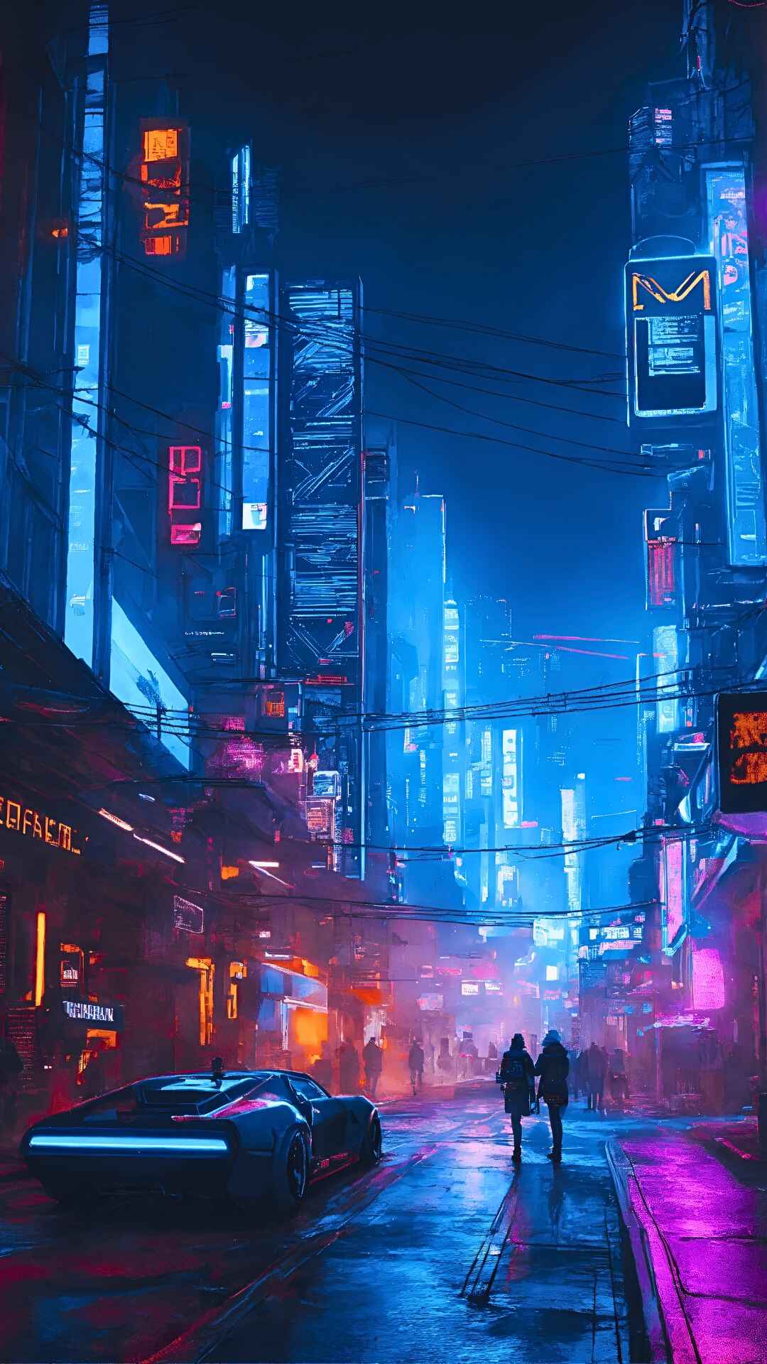 Cyberpunk Wallpaper 4K For iPhone