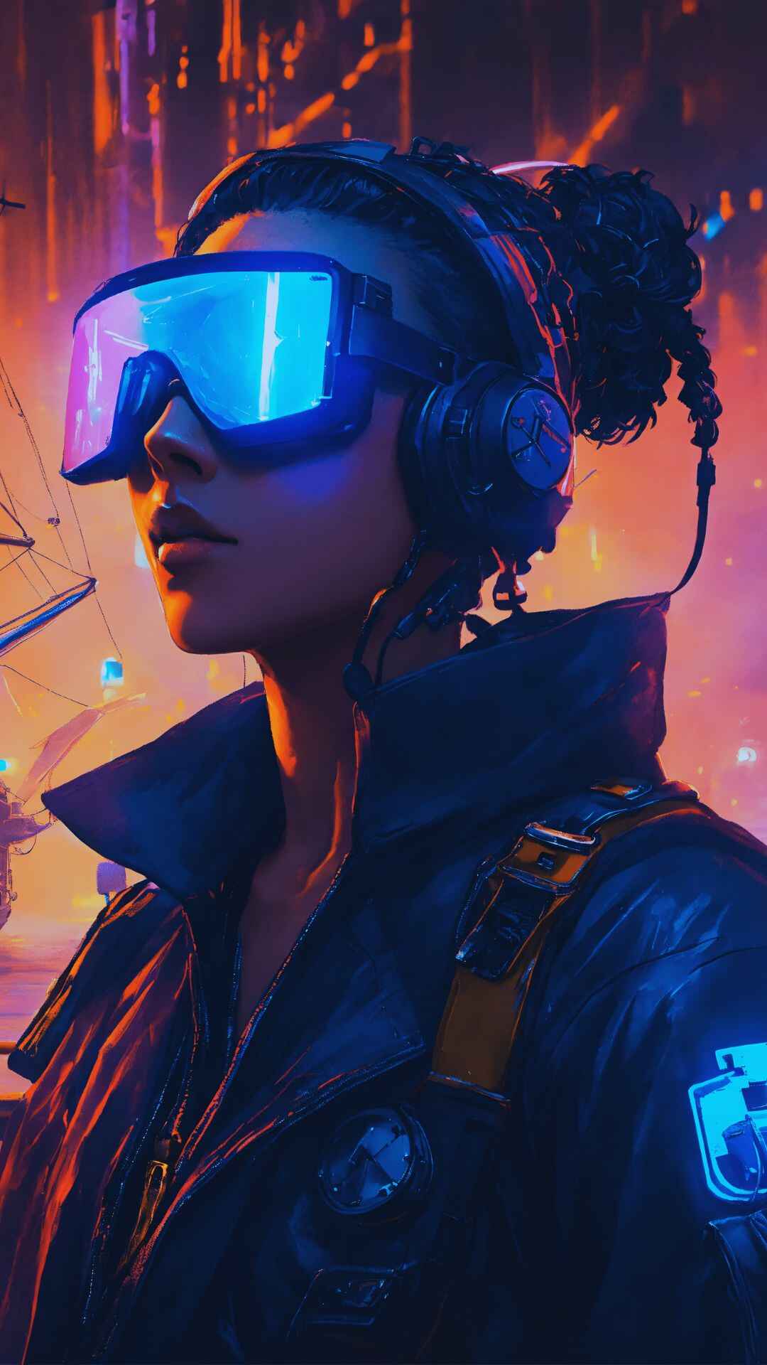 Cyberpunk Wallpaper Girl