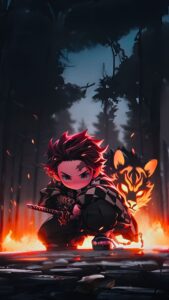 Demon Slayer Cute Wallpaper