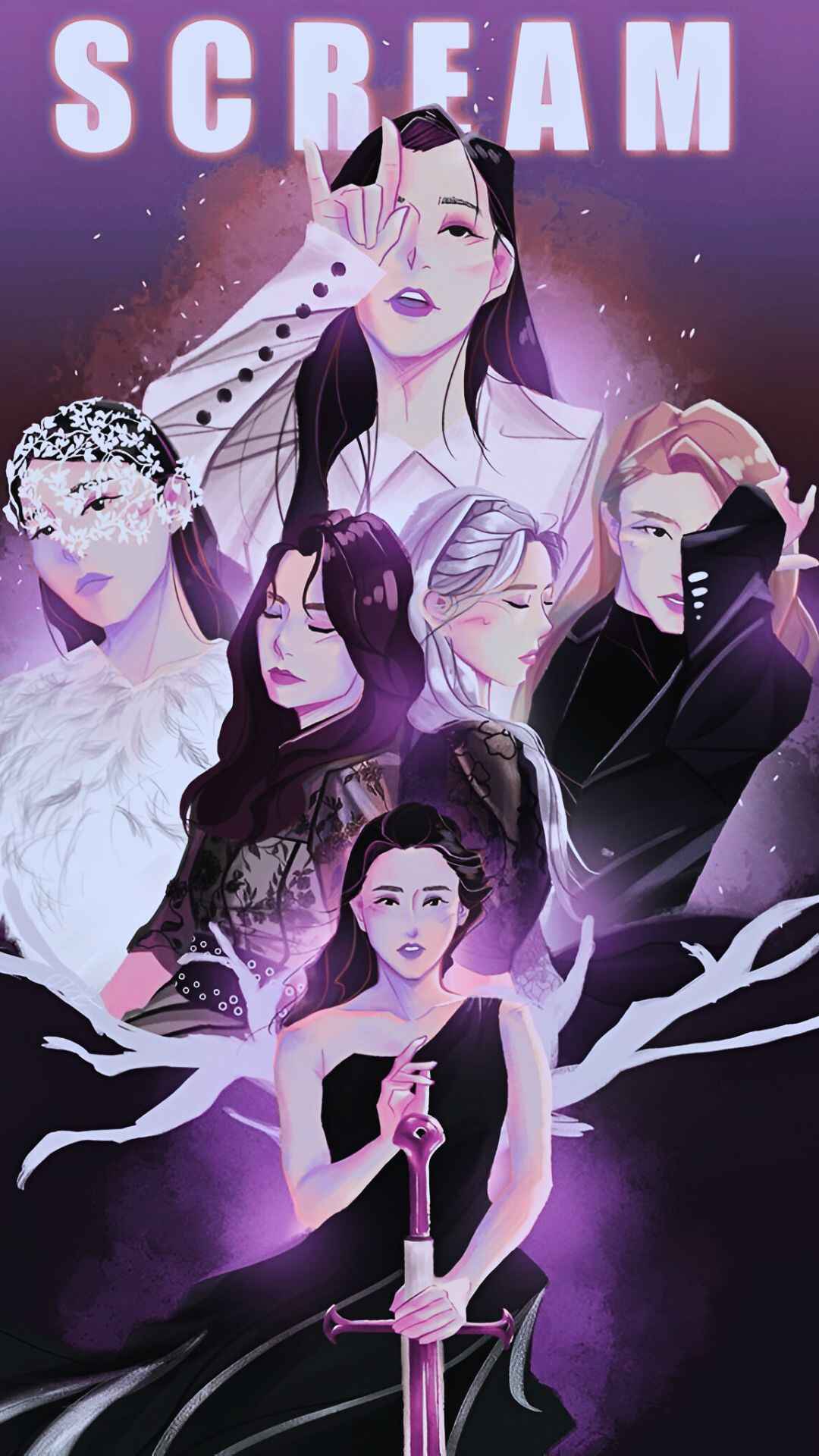 Dreamcatcher Kpop Wallpaper 4K For Mobile