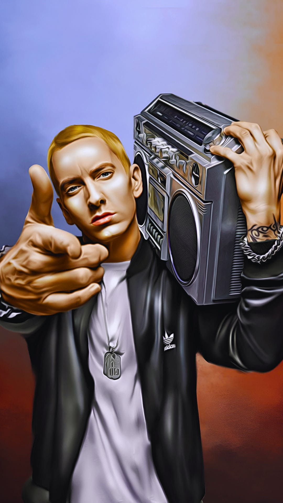Eminem Wallpaper Cartoon