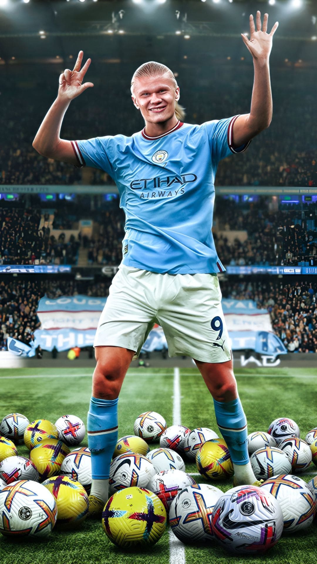 Erling Haaland Man City Wallpaper