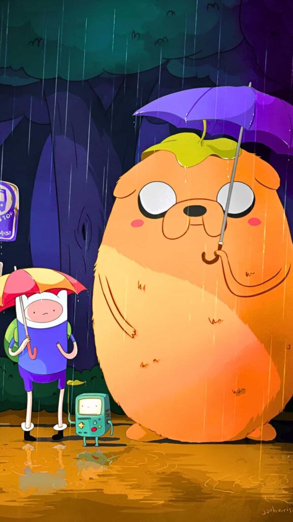 Finn and Bmo Adventure Time Wallpaper