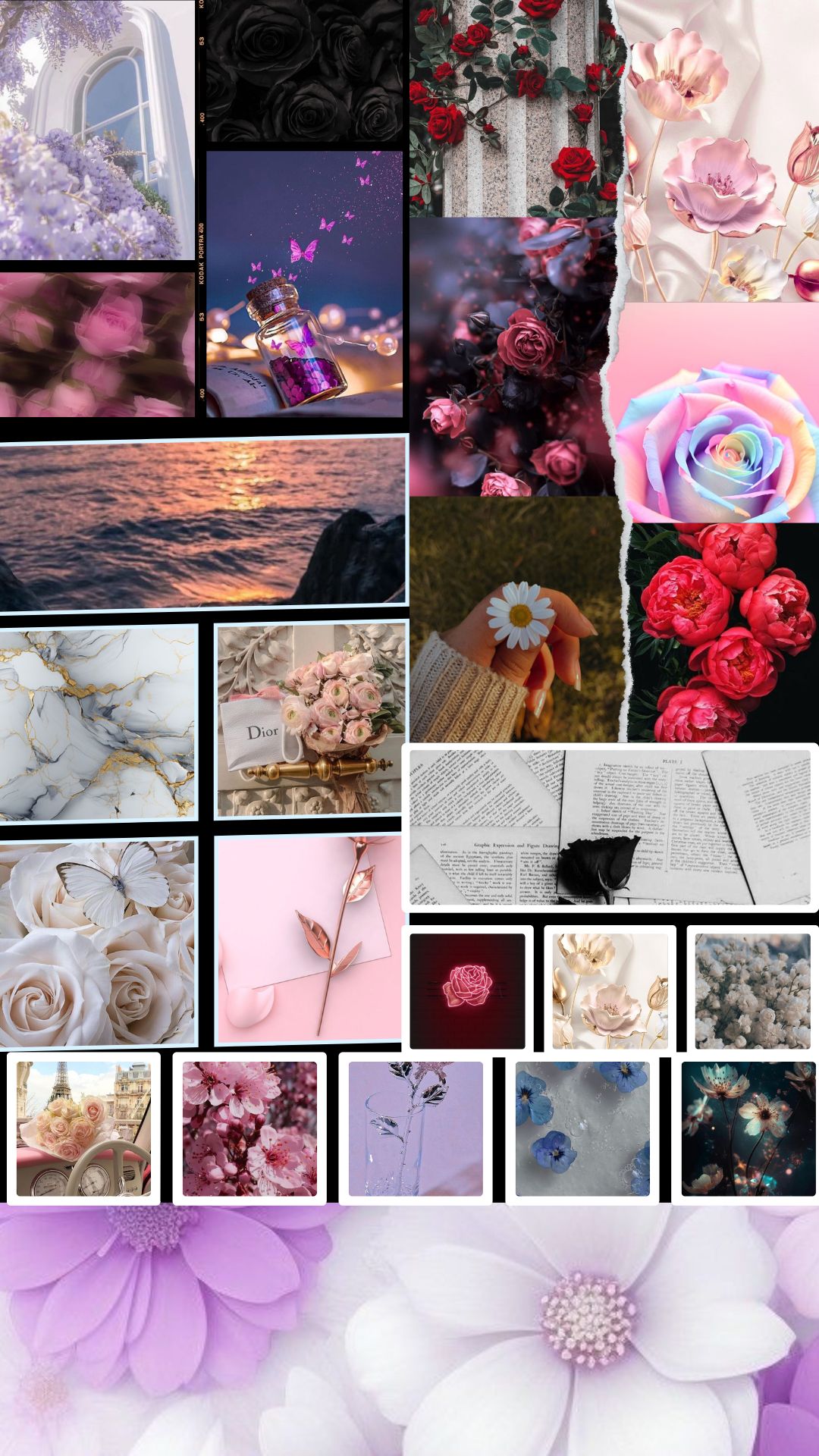 Flower Aesthetic Wallpaper iPhone